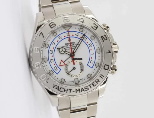 Great Replica Rolex Yacht-master II 116689 Automatic Movement 44mm White Gold Case Watch