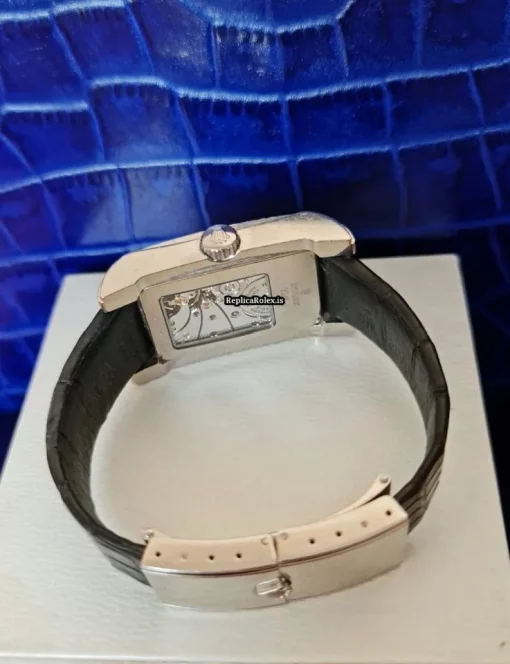 Neat Replica Rolex Cellini Prince 5443 Manual Winding Movement 47x28mm White Gold Case Mens/unisex Watch - Image 3