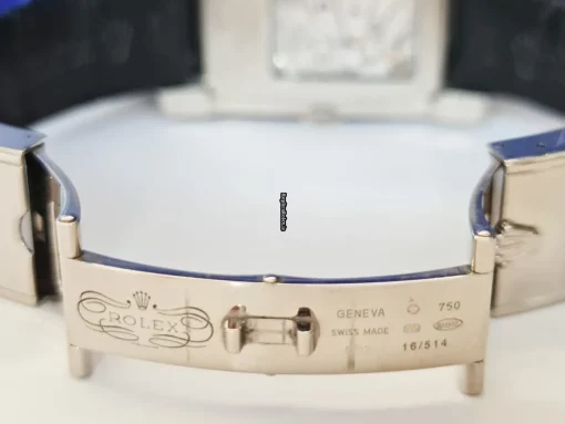 Neat Replica Rolex Cellini Prince 5443 Manual Winding Movement 47x28mm White Gold Case Mens/unisex Watch - Image 5