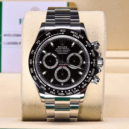 Lovely Fake Rolex Daytona 116500ln Caliber 4130 Automatic Movement 40mm Steel Case Mens/unisex Watch - Image 2