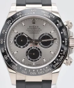Nice Replica Rolex Daytona 116519ln Caliber 4130 Automatic Movement 40mm White Gold Case Mens/unisex Watch