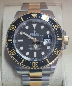 Excellent Fake Rolex Sea-dweller 126603 Caliber 3235 Automatic Movement 43mm Gold/steel Case Mens/unisex Watch